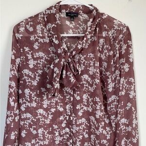 The Limited floral blouse size M